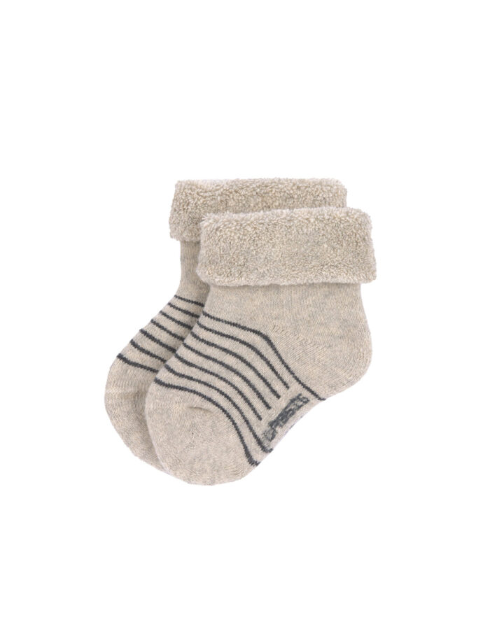 Lot de 3 chaussettes nouveau-né, gris (Lassig) – Image 2