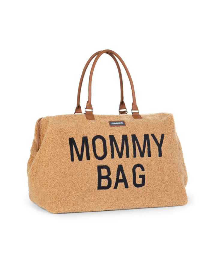 MOMMY BAG SAC A LANGER - TEDDY BRUN (Childhome)