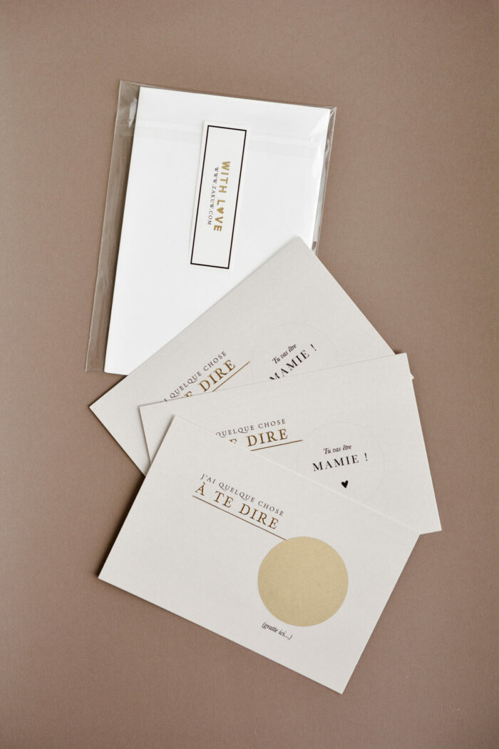 Carte à gratter Veux tu être ma marraine (ZAKUW)