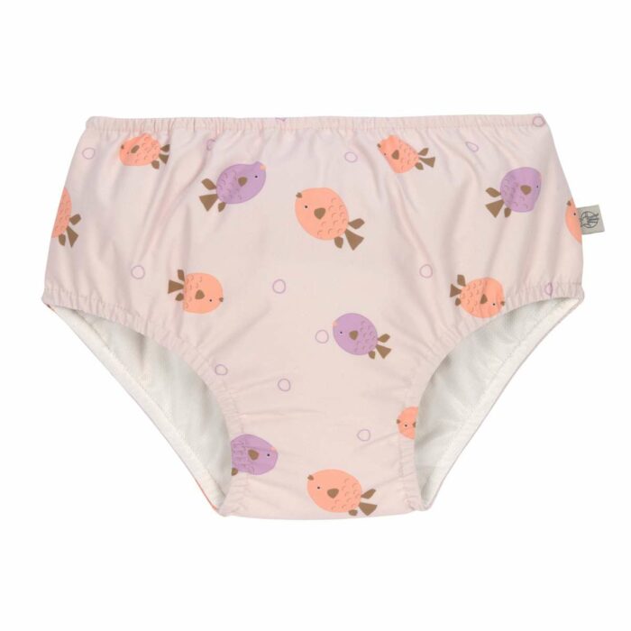 Maillot de bain couche - Poisson, rose clair (Lassig)
