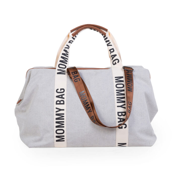 MOMMY BAG ® SAC A LANGER – SIGNATURE - TOILE - ECRU (Childhome)