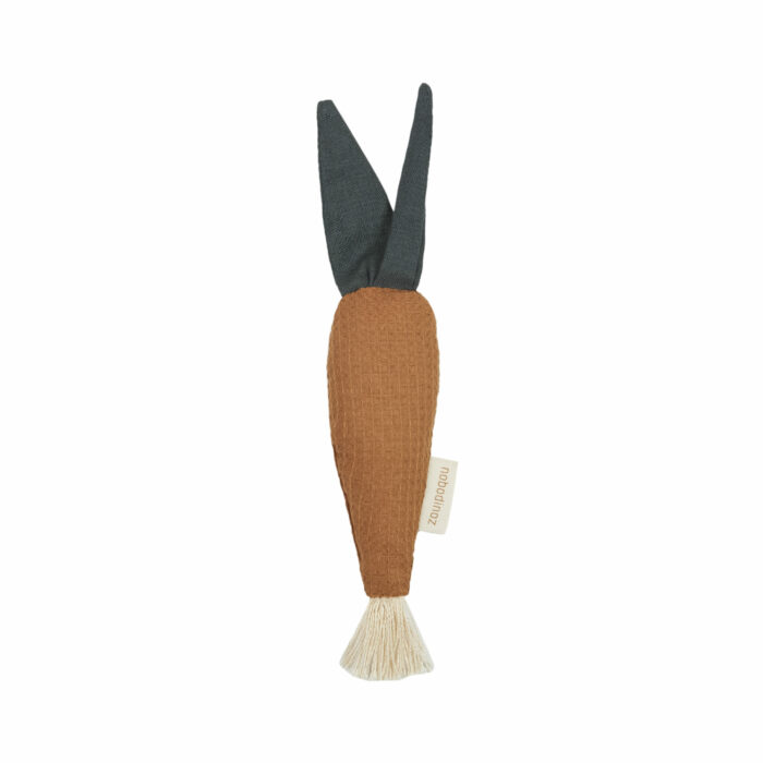 Hochet carotte bio (Nobodinoz)