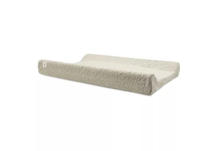 Housse matelas à langer 50x70cm Soft Waves - Olive Green (Jollein)