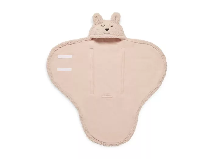 Couverture portefeuille Bunny Pale Pink (Jollein)