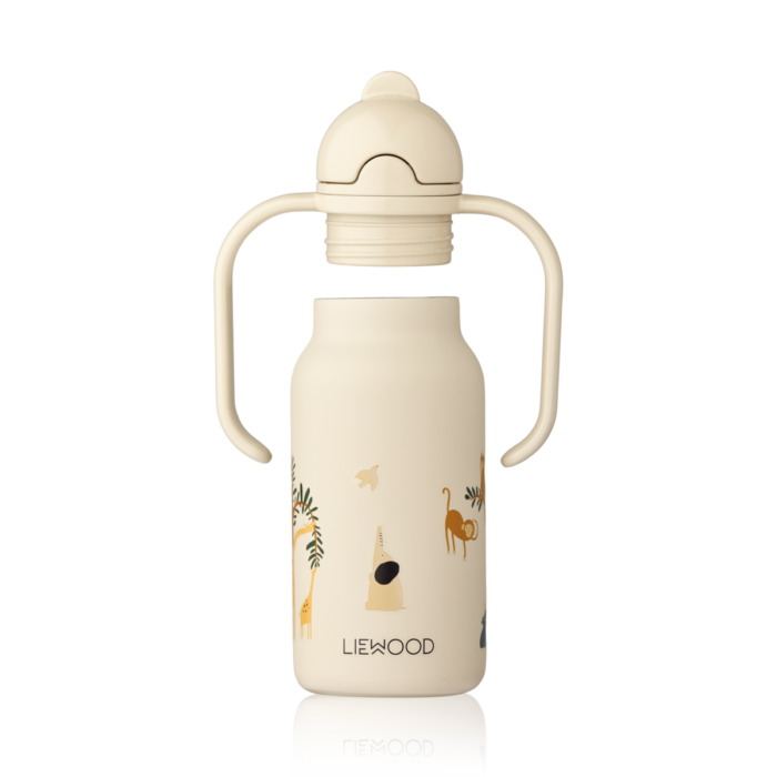 GOURDE EN ACIER KIMMIE 250 ML All together / Sandy  (Liewood) – Image 3
