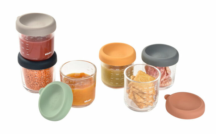 LOT DE 2 PORTIONS VERRE 250 ML (Beaba) – Image 2