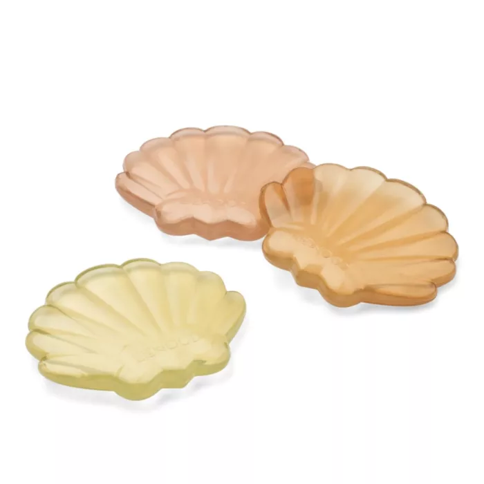 ÉLÉMENTS RAFRAÎCHISSEURS POUR BOÎTE REPAS COQUILLAGES KAYDEN LOT DE 3 ( Liewood)