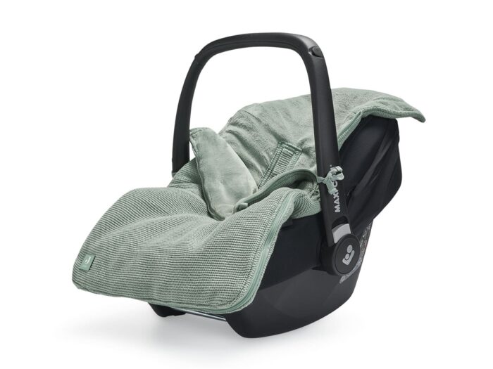 Nid d'Ange pour Siège Auto Poussette - Basic Knit - Forest Green (Jollein)