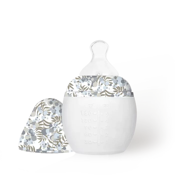 Biberon Liberty Mimosa Blue 240 ml (Elhée)