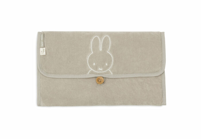 Tapis à Langer nomade Éponge Miffy - Olive Green (Jollein)