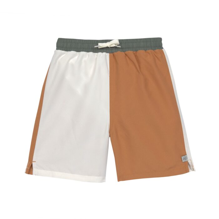 Short de bain anti-UV enfants, écru amande (Lassig)
