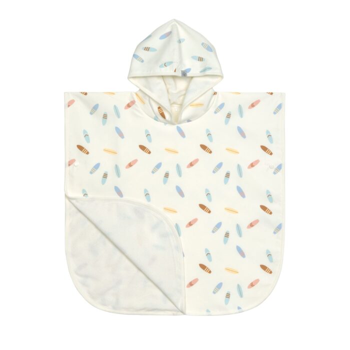 Poncho de plage Surfboards sea salt (Lassig)