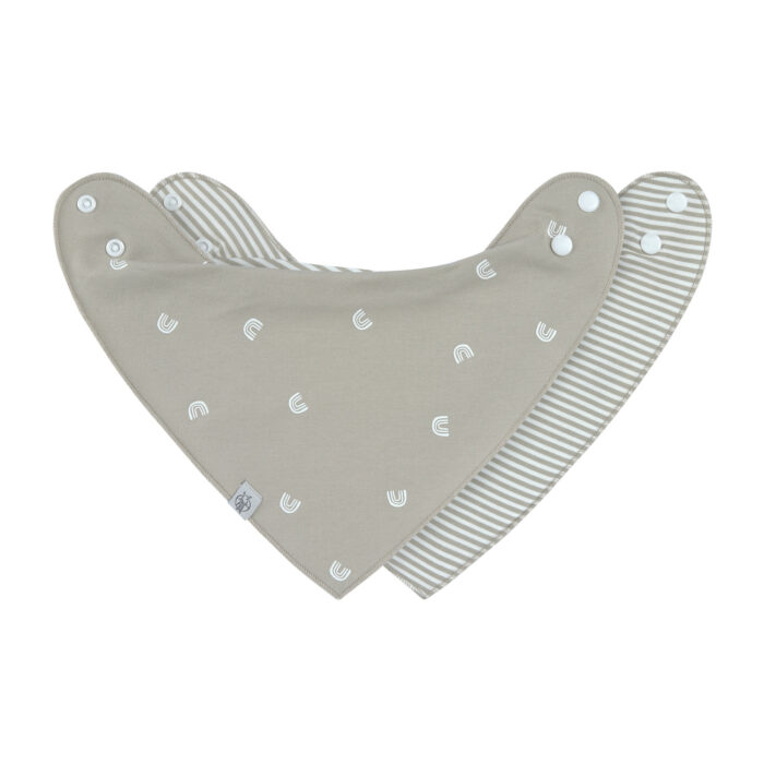 Bavoirs Bandana (Lot de 2) - Arc-en-ciel (Lassig)