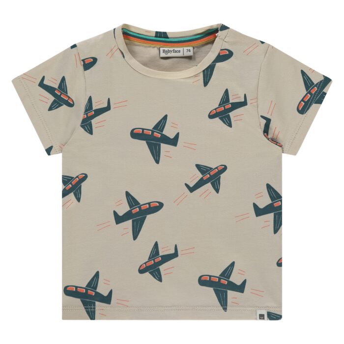 T-shirt manches courte - Off White Avion - Bébé Garçon (Babyface SS25)