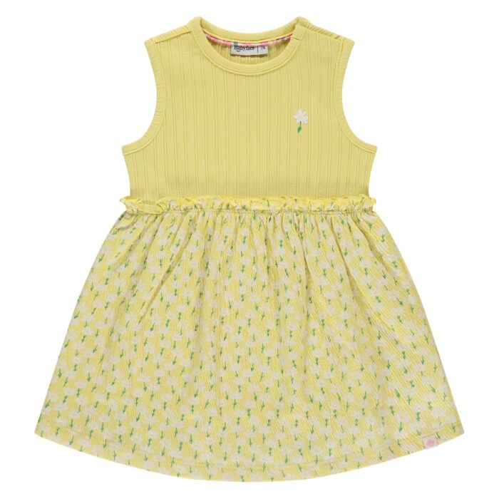 Robe bébé fille - Vanilla Yellow (Babyface SS25)