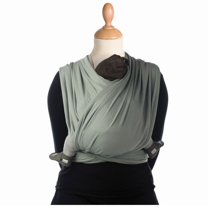 Écharpe de portage sans noeud BB-Sling - soft grey (Babylonia)